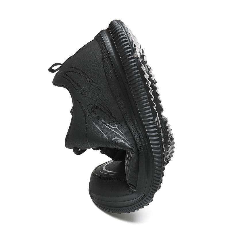 Весенне-осенние водонепроницаемые противоскользящие кроссовки с кожаной поверхностью, дышащая повседневная мужская обувь очень большого размера