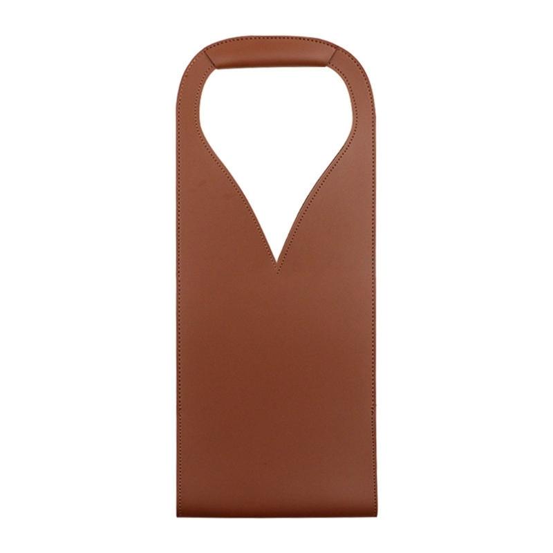 Универсальная винная сумка из ПУ кожи, чехол для вина, винная сумка для домашних посиделок и деловых ужинов, держатель-протектор для вина