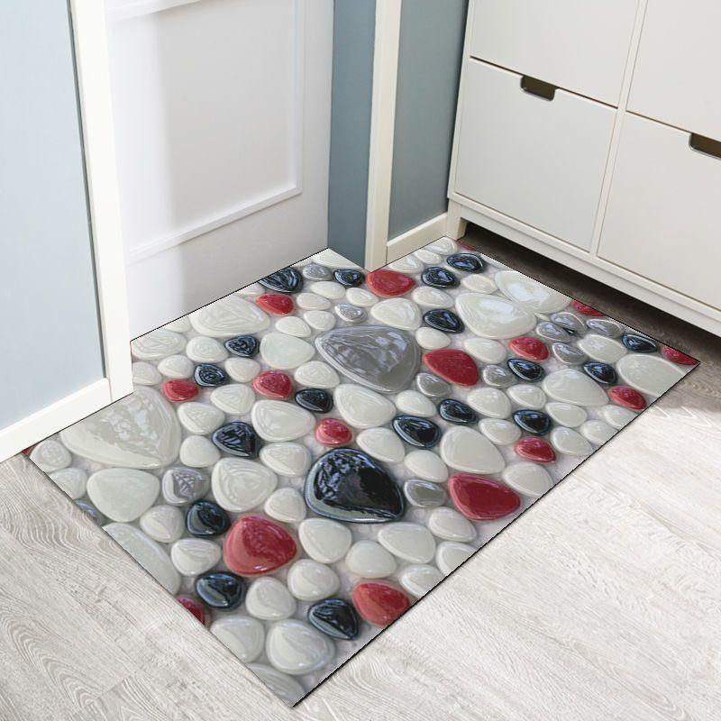 3D китайский коврик для пола, коврик для двери, для дома, спальни, гостиной, ванной комнаты, нескользящий, впитывающий, пригодный для машинной стирки, коврик