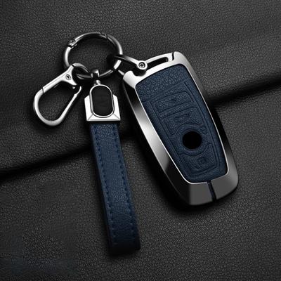 Чехол для ключа из цинкового сплава, держатель, оболочка, брелок для BMW F30 F20 F10 F18 F22 F01 X3 X4 F06 F02 M3 M5, аксессуары для автомобильного брелка