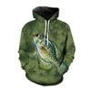 Толстовки с принтом рыбы 3D Рыбалка Мужчины Женщины Мода С Капюшоном Толстовка Хип-Хоп Толстовка Пуловер Унисекс Топы Пальто Модная Одежда с Капюшоном