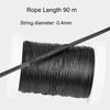 90M Тетива для стрельбы из лука Обвязка Нить Износостойкий полиэстер Защита тетивы Привязка Пип-прицелы Хвостовик Композитный рекурсивный лук