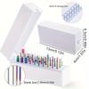 30Pcs Nail Drill Bits Ceramic Diamond Cuticle Efile Carbide Remover for Home Salon Acrylic Gel Nail Manicure Pedicure Tools
