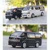 1:32 Scale Toyota Hiace MPV Alloy Car Model, Diecasts Metal Toy Vehicles Car Model with Simulation Sound and Light Collection Children Gift
