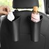 2pcs Versatile Car Umbrella Holder with Storage Bucket & Hook - Durable ABS, Fits Most Vehicles