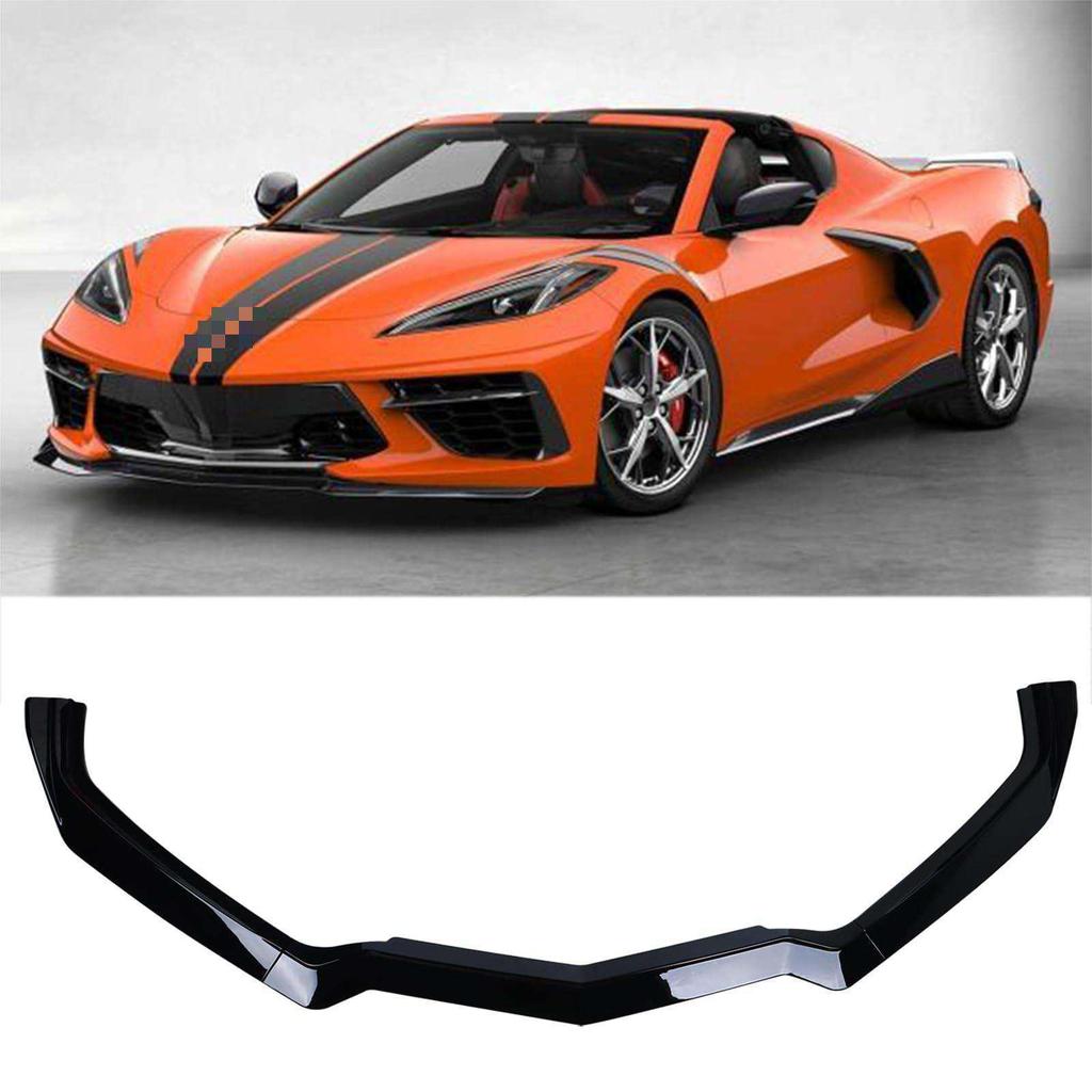 Комплект переднего сплиттера для Chevrolet Corvette C8 Модели 2020-2024