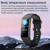 SACOSDING Sports Wristband With HD Screen Waterproof Sleep Heart Rate Monitoring  Step Counting Sports and Health Smart Wristband