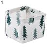 Tree Stripe Cactus Home Desktop Box Sundries Organizer Foldable Storage Basket