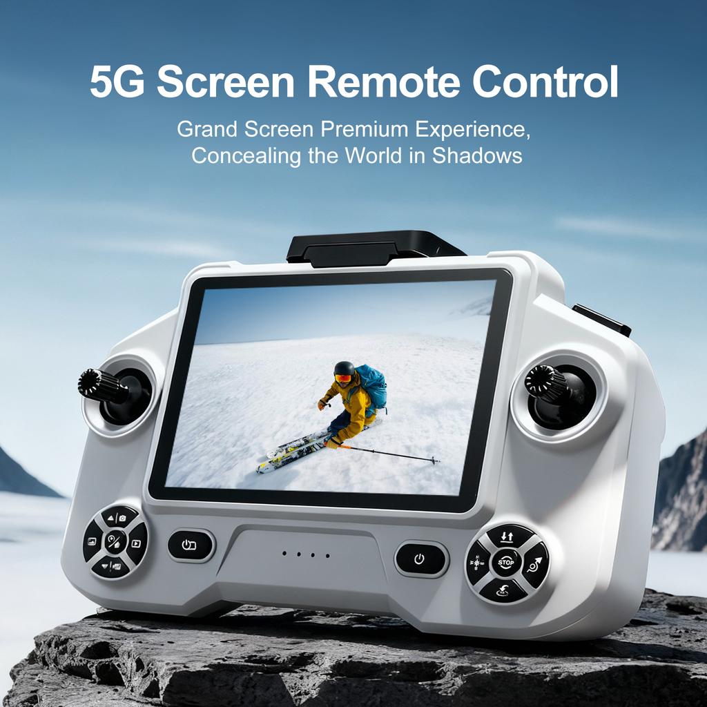 НОВЫЙ GPS-дрон YL059 с экраном 8K, профессиональный, 5G HD, двойная камера, фотография, бесщеточный, складной, RC, дальность 3 км, квадрокоптер, игрушка
