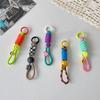 Fashion Keyring Creative Braided Lanyard Keychain For Phone Case Women Anti Lost Knot Rope Strap Car Key Chains Diy Accessories