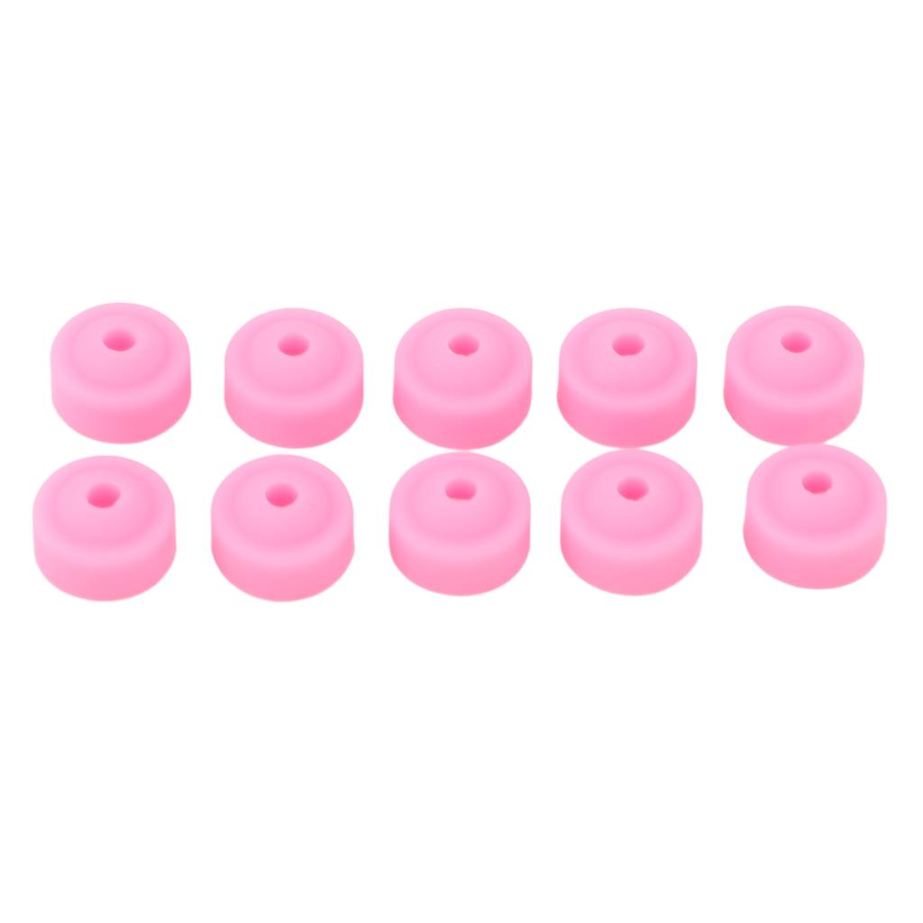 90pcs Nail Drill Bit Dust Cover Professional Electric Nail Filer Protectors Cap Nail Drill Bit Dust Collector for