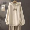 Women's Casual Loose-Fit Hooded Sweatshirt