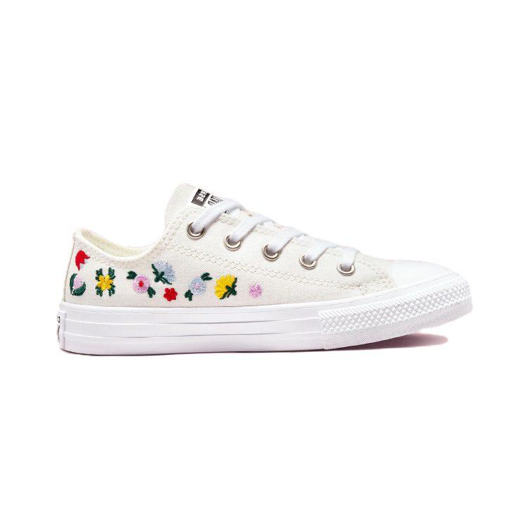 Converse Chuck Taylor All Star Low PS 'Цветочная вышивка' A02211C
