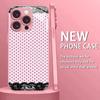 Modern Pink Polka Dot phone case for iphone 17 case for iphone 17 pro max cover Glass for iPhone 17 16 15 14 13 12pm Pro Plus