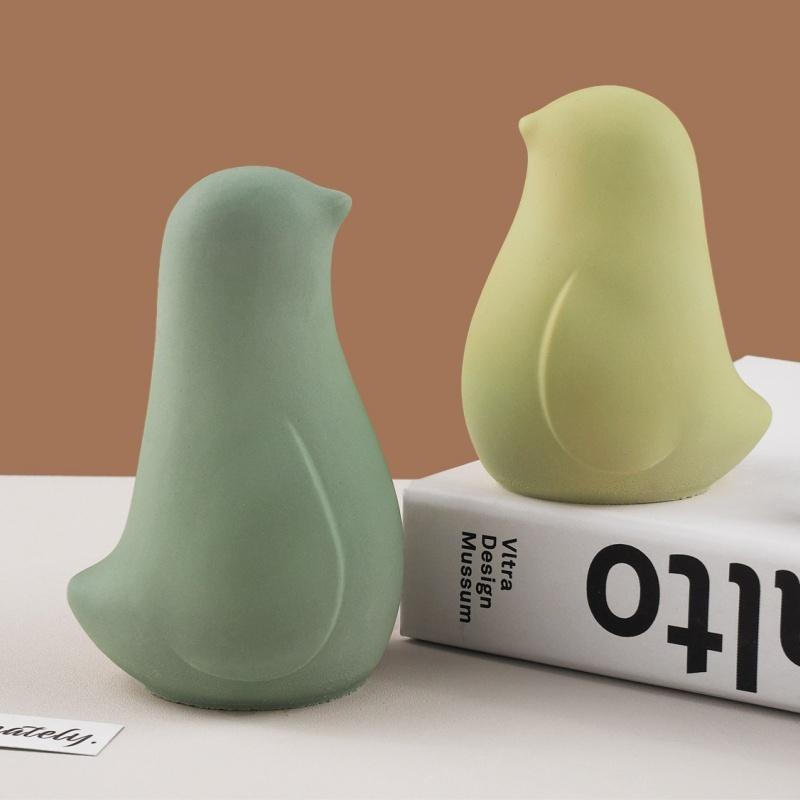 3D Силиконовые формы в виде птиц Ароматерапевтическое гипсовое украшение для DIY ручной работы Свеча Смола Поделка Настольный декор Домашнее рукоделие