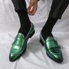 Newest Italian Patent Leather Oxford Mens Shoes for Men Luxury Wedding Pointed Toe Dress Footwear Loafers Flats Plus Size 38-48