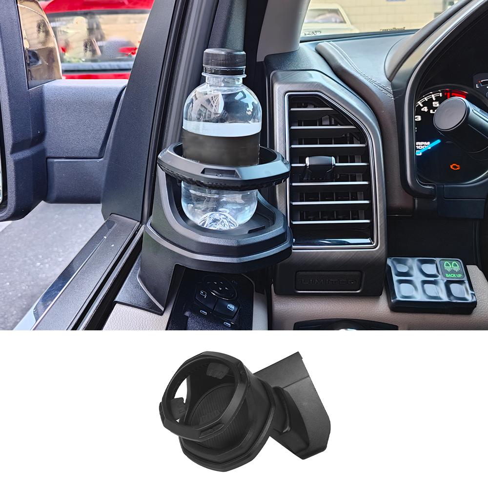 Left/Right Multi-Function Car Window ABS Cup Holder For Ford F150 2015 2016 2017 2018 2019 2020 2024 2024 2024 Modified Accessor