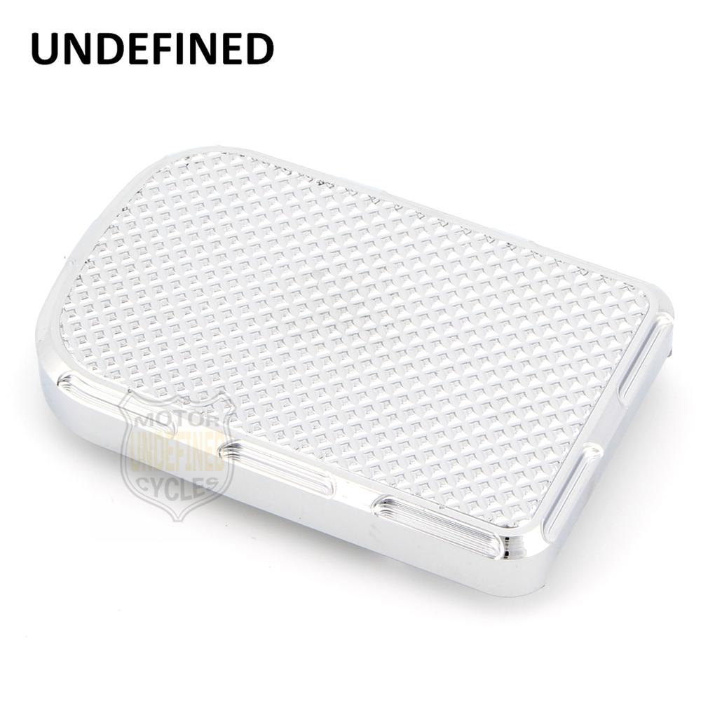 Накладка на педаль тормоза с ЧПУ, большие подножки, подушечки для Harley Touring Road King Electra Street Glide Softail Fat Boy Dyna FLD Trike