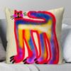 David Shrigley Art Painting Pillow Case Square Pillow Bedroom Sofa Leisure Comfort Cushion Car Living Room Home Decoration 40X40