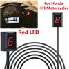 Professional 1-6 Level 6-Speed Gear Indicator Red LED For Honda EFI Motorcycles