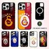 КРУТОЙ G-Galatasaray-ClubS Чехол для телефона для iPhone17,16,15,14,13,12,11 Plus,Pro Max Магнитный для Magsafe Беспроводной зарядки
