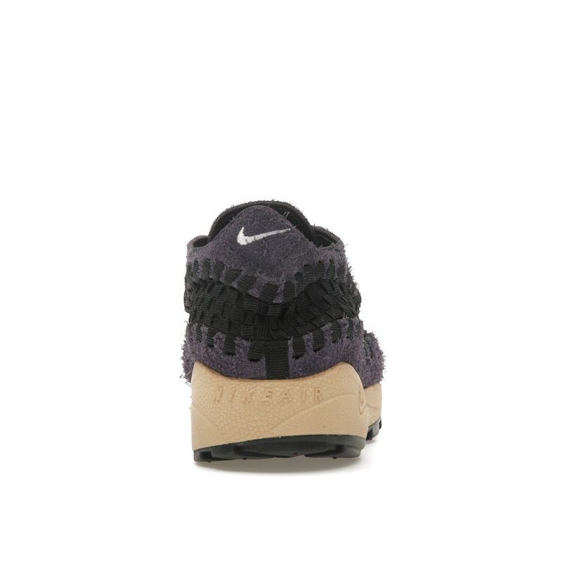 Nike Air Footscape Woven Dark Raisin женские кроссовки Фиолетовый Черный Кокос-Молоко FZ2615-500