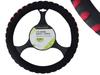 Steering Wheel Cover Foam 37-39cm "M", Black/red