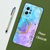 Personalised Name Wotercolour Rainbow For Xiaomi Redmi Note 12S 11S 10S 9S Note 12 8 9 10 11 Pro Phone Case For Redmi 12 9 C 10C