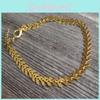 Bohemian Arrow Sequin Snake Bone Anklet For Women Geometric Style Beach Foot Jewelry