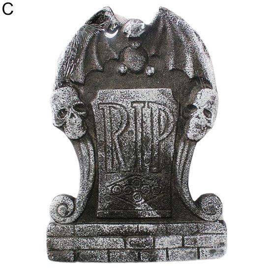 Украшения для надгробий, привлекающие внимание, добавляют атмосферы, пенопластовые украшения для надгробий на Хэллоуин для вечеринки