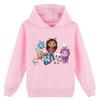 Autumn 3D Gabby's Dollhouse Printed Hoodies Fashionable Casual Sports Long Sleeved Children's Boy and Girl Kids Unisex Hooded Sweatshirts