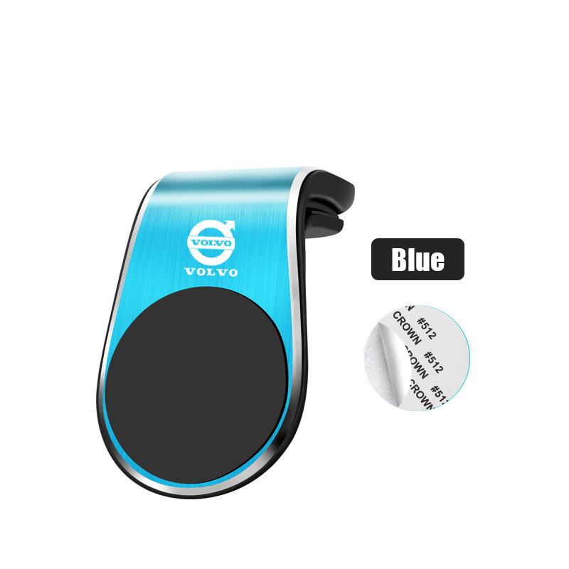 Магнитный держатель для телефона в машине Подставка для телефона в машине Крепление-клипса Для Volvo AWD V60 V40 XC90 S60 XC60 S90 V90 CX70 XC40 C40 C70 EX90 Rdesign