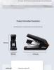 Deli Stationery Student & Office Labor-Saving Stapler, Large & Medium Sizes, Thickened Design
