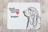 Basset Hound – Mouse pad with print, personalized dog-themed mouse pad | Art-Dog