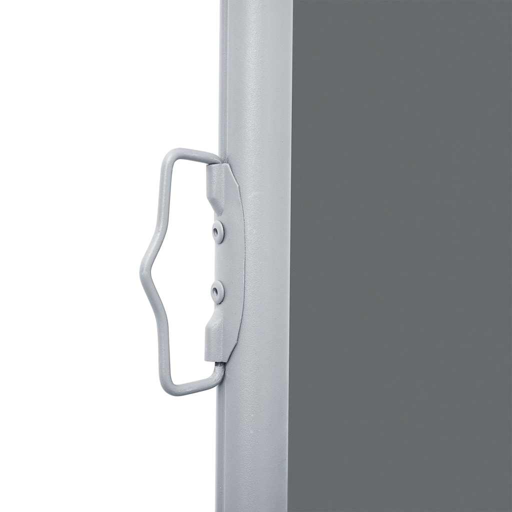Retractable Side Awning Anthracite Grey 120 x 1000 cm