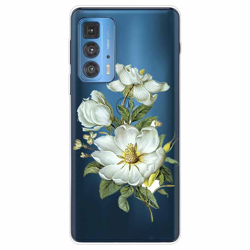 Для Motorola Moto Edge 20 Pro Lite 5G Чехол Силиконовый Мягкий Прозрачный Чехол для Moto Edge20 Fusion Pro Чехол для Телефона Прозрачный ТПУ Чехол