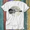 Moonlight Nature Guitar Tree T Shirt Top Tee 274