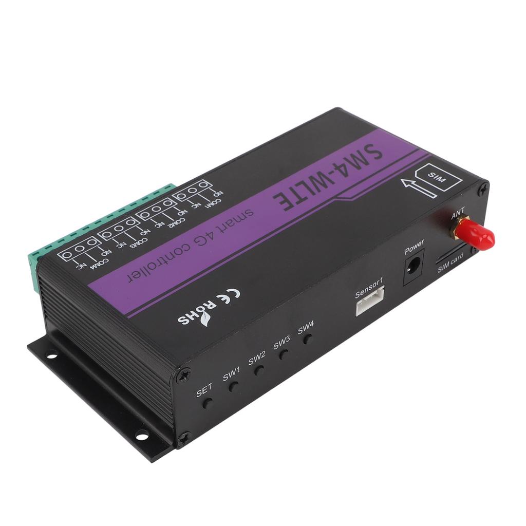 4G 4-канальный GSM пульт дистанционного управления, реле-переключатель, приложение, веб-контроллер SMS-сигнализации для температуры и влажности P