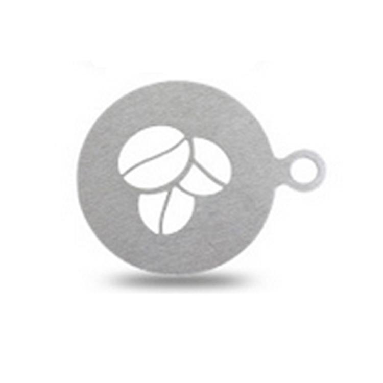 Модель для печати кофе, кофейные инструменты из нержавеющей стали, шаблон, трафареты для бариста, инструмент для украшения