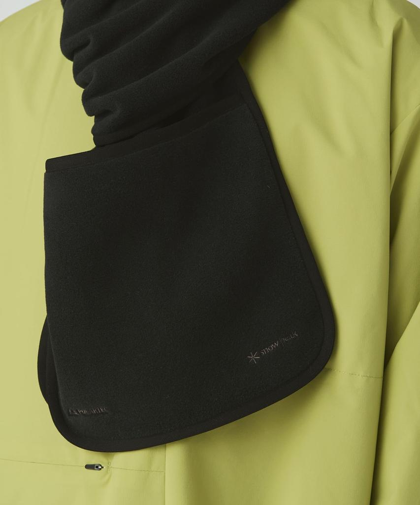 Snow Peak Флисовая стола-шаль для мужчин и/или накидка с водоотталкивающей пропиткой AC-25AU029, Серая, Женская, Шаль, Шарф,