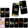 Для телефона Xiaomi Poco X7 X6 X5 F7 F6 F8 Ultra F5 M6 M7 M8 Pro C85 C75 C65 C71 C61 Чехол-накладка Королева Король Принцесса