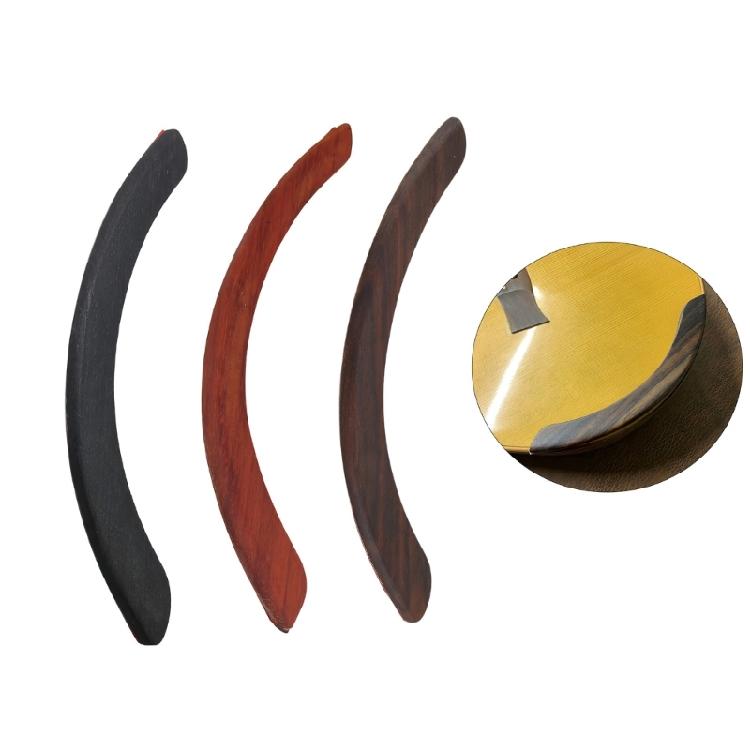 Comfort Guitar Armrest Handcrafted Wood Boosts Acoustic Resonance Effortlessly Installation Adjustable Height Angle