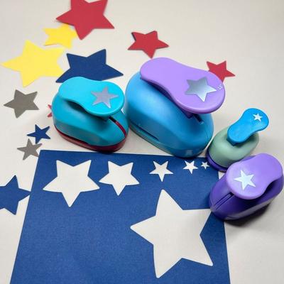 Дырокол в форме сердца/звезды 8-75 мм DIY Резак для бумаги для скрапбукинга Устройство для тиснения Пробойники Ручная машина для резки бумаги