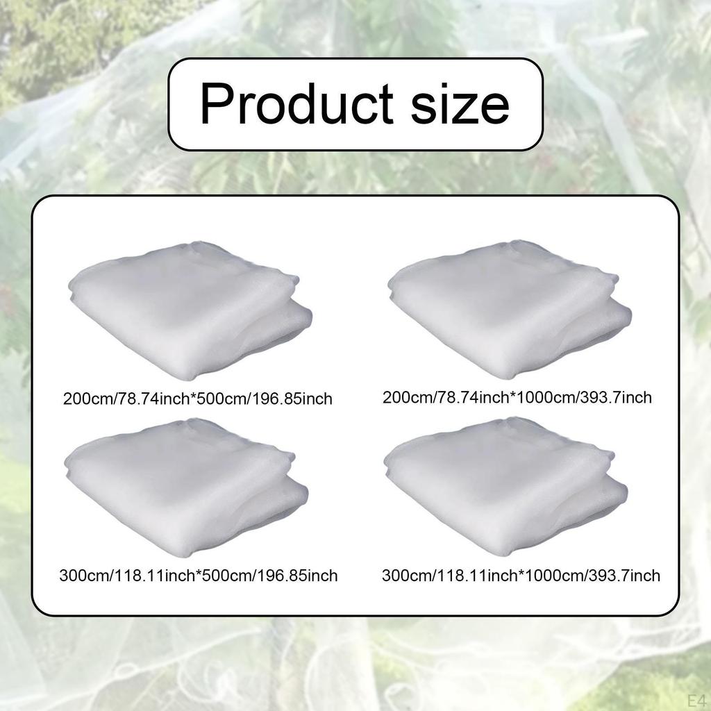Barrier Animal Net Row Cover for Vegetables Flowers