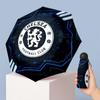 Chelsea FC Узор Печатный Мини 5 Сложений 8 Спиц Компактный Зонт Ветрозащитный Водонепроницаемый Легкий Портативный Складной
