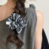 Sea Salt Stripe Scrunchie: Versatile Daily Hair Tie for College Style