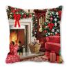 Christmas Themed Pillowcases Car Accessories Office Santa Claus Living Room Sofa Home Pillowcases