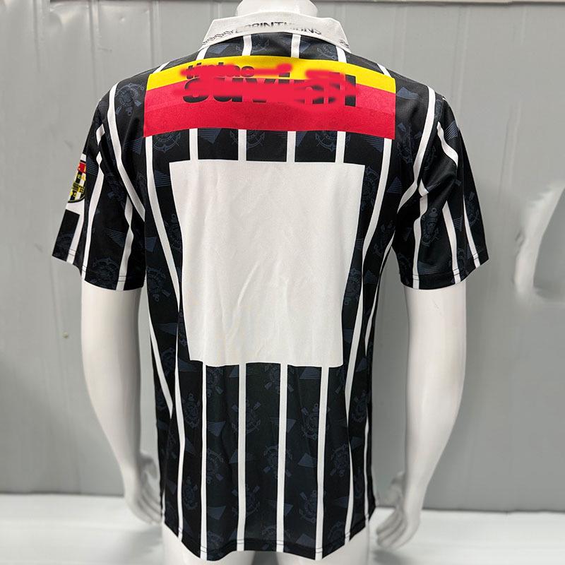Ретро-футболка Corinthians на выезд, с коротким рукавом, 1995 г.