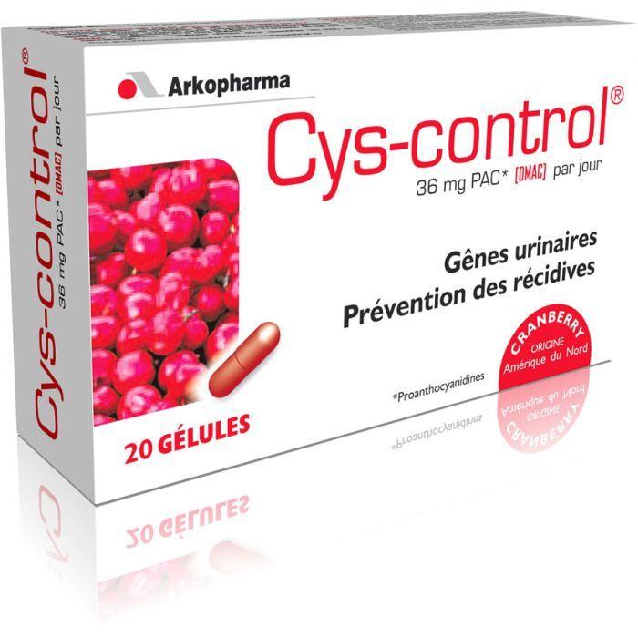 Arkopharma Cys-Control Confort Urinaire 60 gélules
