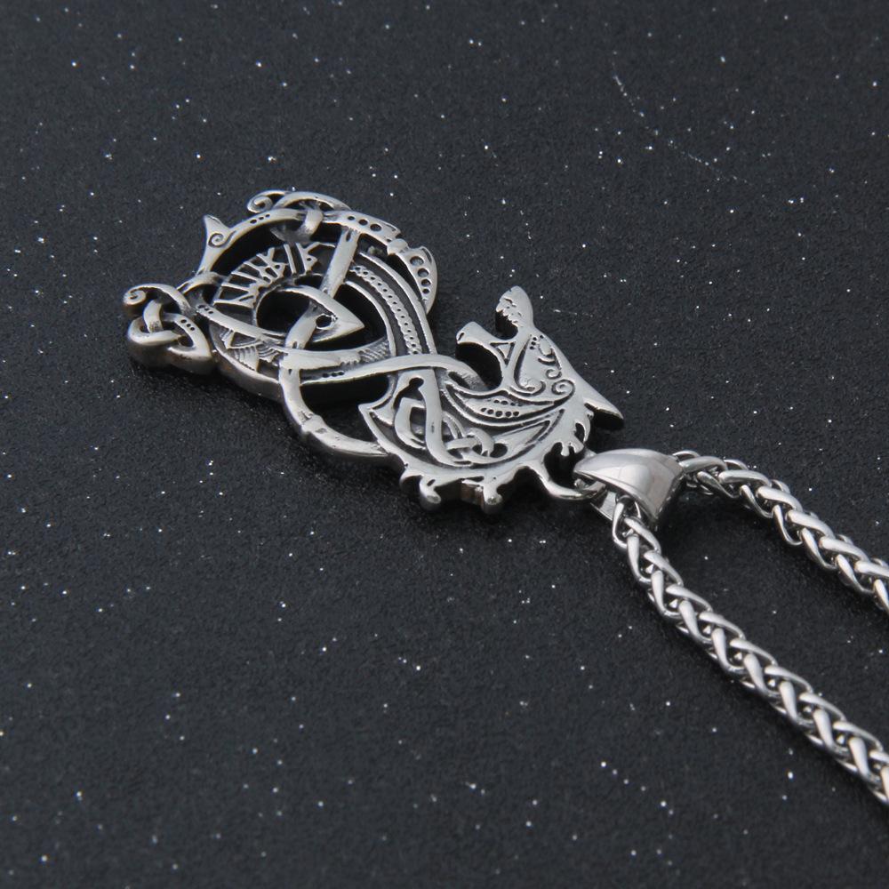 Скандинавская мифология Викинг Дракон Фафнир Ожерелье Подвеска Мужская Скандинавская Уроборос Йормунганд Локи Ожерелье Подвесной Дракон Скандинавская Змея Скандинавская